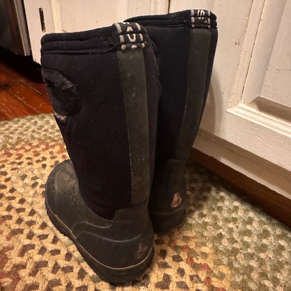BOGS Kids Black Waterproof Boots toddler size 11 - Picture 5 of 6